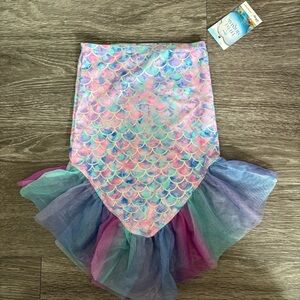 Disney Pink and Blue Mermaid Skirt with Tulle